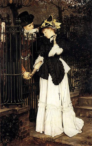 James Tissot The Farewell oil painting image